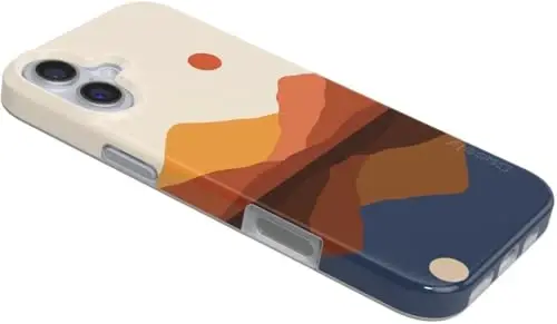 Casely iPhone 16 Case | Beige Garden | Neutral Floral | Classic Ultra Slim Case Design | Compatible with MagSafe - 3