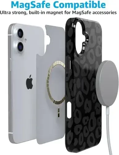 Casely iPhone 16 Case | Beige Garden | Neutral Floral | Classic Ultra Slim Case Design | Compatible with MagSafe - 7