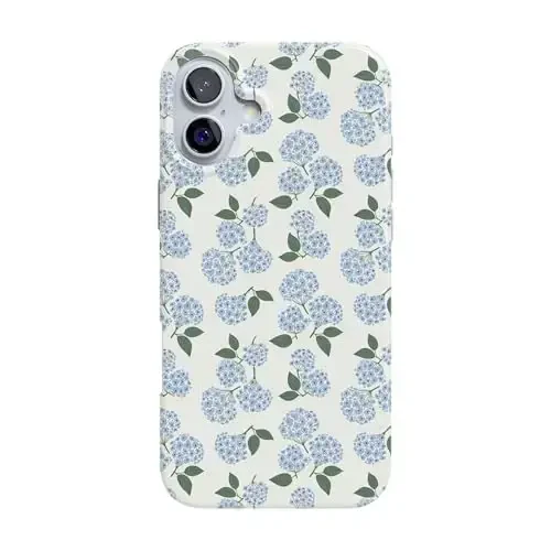 Casely iPhone 16 Case | Beige Garden | Neutral Floral | Classic Ultra Slim Case Design | Compatible with MagSafe - MODAZONE