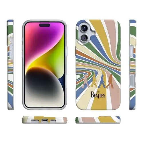 Casely iPhone 16 Kılıfı | Bir Araya Gelelim | The Beatles Abbey Road | MagSafe ile Uyumlu | Klasik Ultra İnce Tasarım - 6