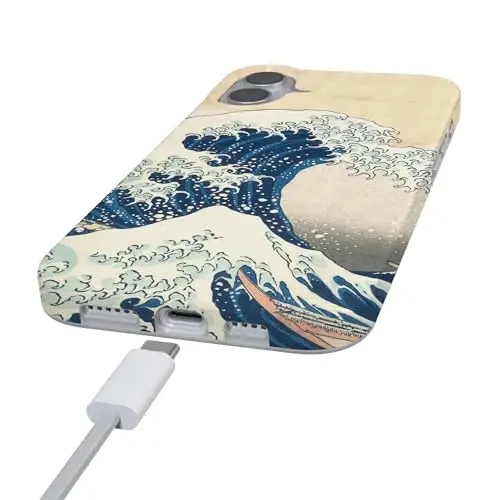 Casely iPhone 16 Case | The Great Wave | The Met Museum | Compatible with MagSafe | Classic Ultra Slim Design - 5