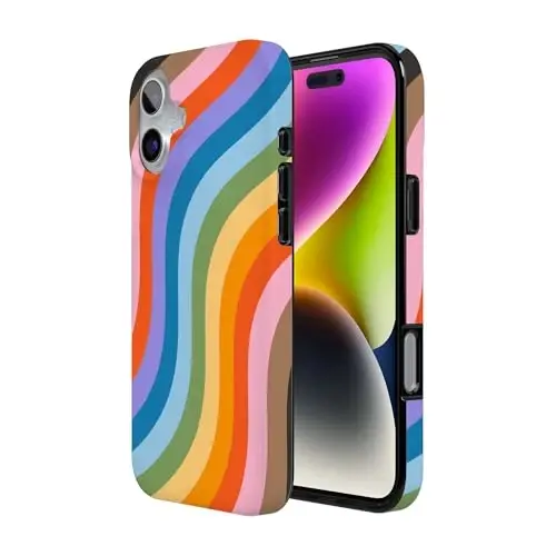 Casely iPhone 16 Kılıfı | Herkes İçin Aşk | Gökkuşağı Gururu | MagSafe ile Uyumlu | Klasik Ultra İnce Tasarım - 2