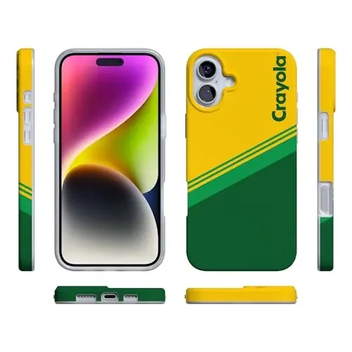 Casely iPhone 16 Case | Keep It Classic | Crayola Crayon Box | Compatible with MagSafe | Classic Ultra Slim Design - 6