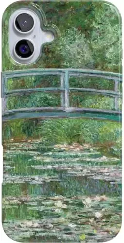 Casely iPhone 16 Case | Monet’s Bridge | Limited Edition Phone Case | Classic Ultra-Slim Design | Compatible with MagSafe - MODAZONE