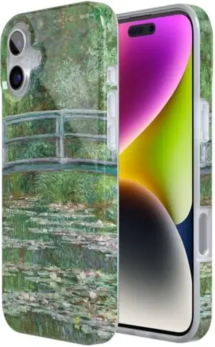 Casely iPhone 16 Case | Monet’s Bridge | Limited Edition Phone Case | Classic Ultra-Slim Design | Compatible with MagSafe - 4