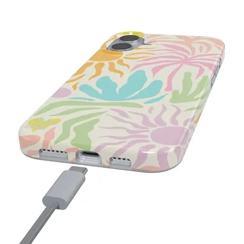 Casely iPhone 16 Case | Oasis | Pura Vida | Compatible with MagSafe | Classic Ultra Slim Design - 6