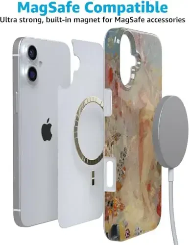 Casely iPhone 16 Case | Pandora | The Met Series Case | Classic Ultra-Slim Design | Compatible with MagSafe - 7