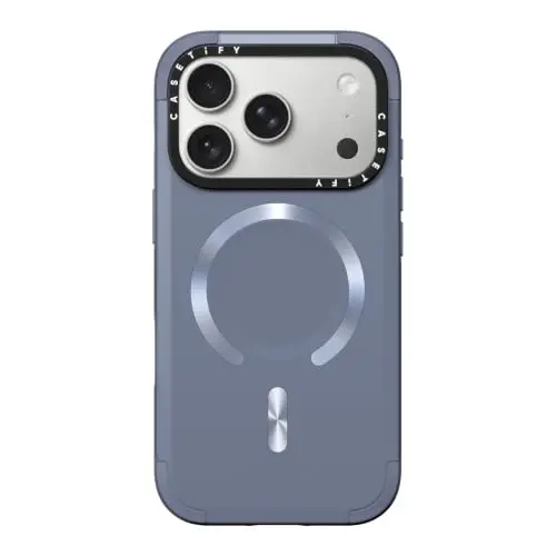 CASETiFY for iPhone 18 Pro Case - Force Compatible with MagSafe | Slim | 6.6 ft. 3x Military Grade Drop Protection | Marine - 1