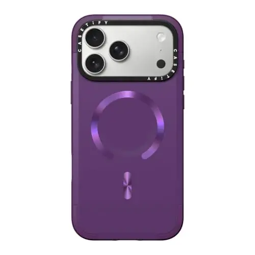 CASETiFY for iPhone 18 Pro Max Case - Force Compatible with MagSafe Violet | Slim | 6.6 ft. 3x Military Grade Drop Protection | Violet - 1