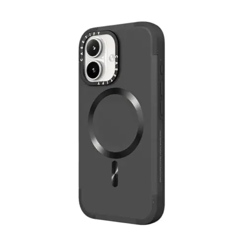 CASETiFY Force Case for iPhone 16 Plus [Slim / 6.6 ft. 3X Military Grade Drop Protection/Compatible with Magsafe] - Smoke - 2