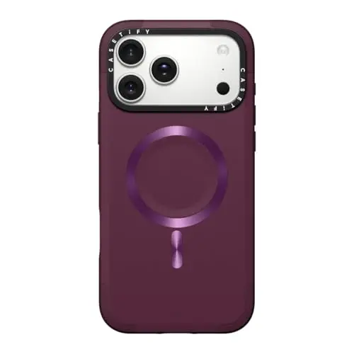 CASETiFY Force iPhone 17 Pro Max Case [Slim/Compatible with Magsafe / 6.5 ft. 3X Military Grade Drop Protection] - Mulberry 