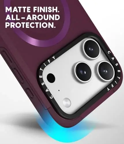 CASETiFY Force iPhone 17 Pro Max Case [Slim/Compatible with Magsafe / 6.5 ft. 3X Military Grade Drop Protection] - Black - 4