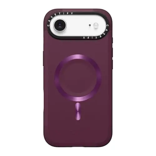 CASETiFY Force iPhone Air Case [Slim/Compatible with Magsafe / 6.5 ft. 3X Military Grade Drop Protection] - Mulberry 