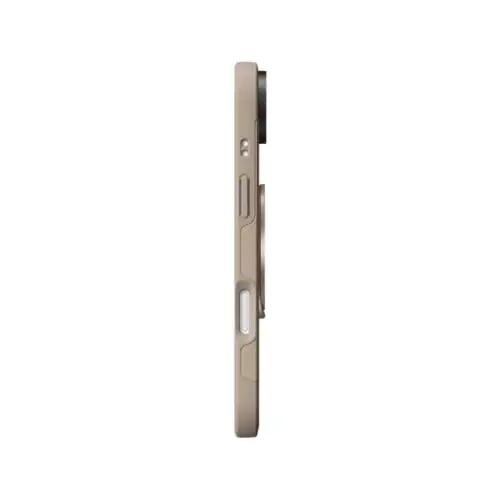 CASETiFY Force Ring Stand iPhone Air Case [Kickstand/Compatible with Magsafe / 6.5 ft. 3X Military Grade Drop Protection] - Taupe - 3