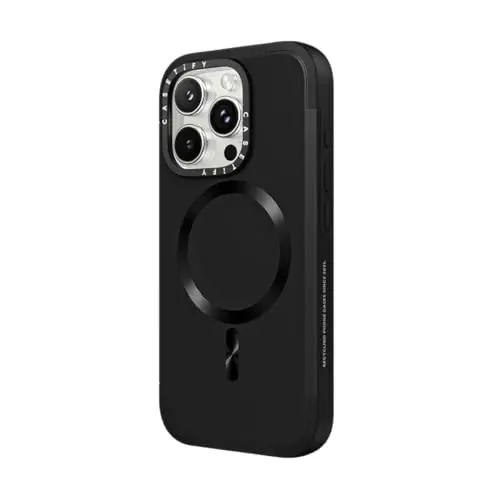 CASETiFY Force Case for iPhone 16 Pro [Slim / 6.6 ft. 3X Military Grade Drop Protection/Compatible with Magsafe] - Black - CASETIFY (1)
