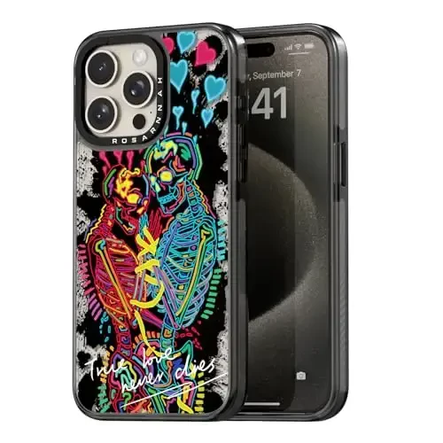 casevivid Compatible for iPhone 15 Pro Max Case Cute Aesthetic - Durable Shockproof 6.6 ft Drop Impact Phone Case Cover with Funny Fashion True Love 6.7