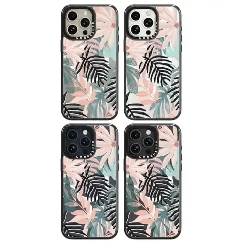casevivid Magnetic for iPhone 15 Pro Max Magsafe Case Cute Aesthetic - Durable Shockproof 6.6 ft Drop Impact Phone Case Cover with Funny Fashion Palm Tree 6.7