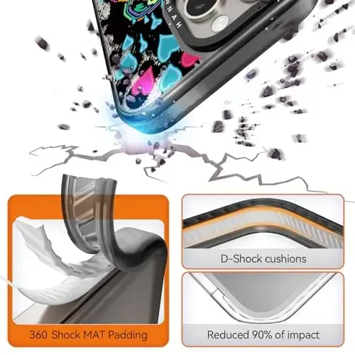 casevivid Compatible for iPhone 15 Pro Max Case Cute Aesthetic - Durable Shockproof 6.6 ft Drop Impact Phone Case Cover with Funny Fashion True Love 6.7