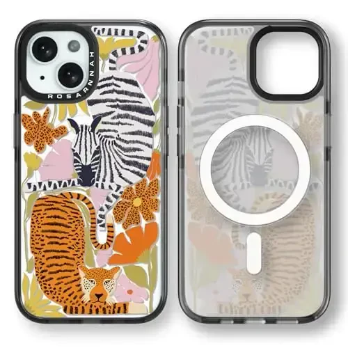 casevivid Magnetic for iPhone 15 Magsafe Case Cute Aesthetic - Durable Shockproof 6.6 ft Drop Impact Phone Case Cover with Funny Fashion Africa 6.1