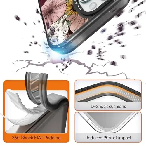 casevivid Magnetic for iPhone 15 Magsafe Case Cute Aesthetic - Durable Shockproof 6.6 ft Drop Impact Phone Case Cover with Funny Fashion Sunflower 6.1