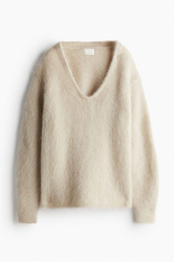 Cashmere blend sweater - 3