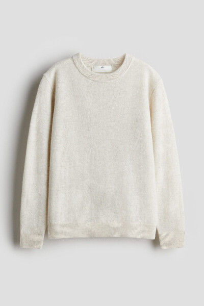 Cashmere blend sweater - 1