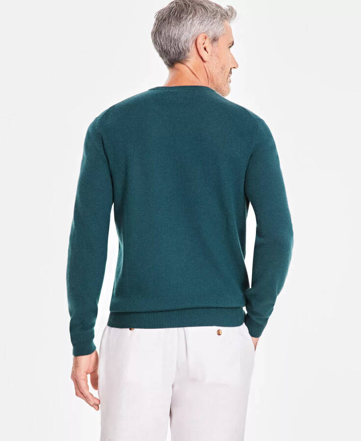 Cashmere Crew-Neck Sweater, Created for Modazone Holly Green - 2