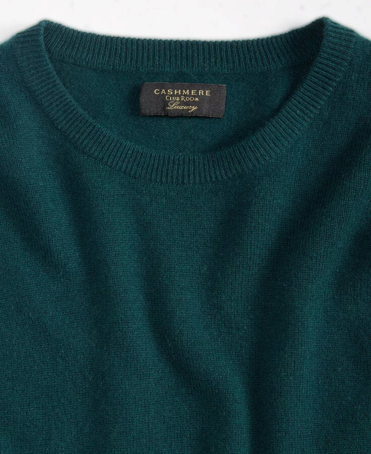 Cashmere Crew-Neck Sweater, Created for Modazone Holly Green - 3