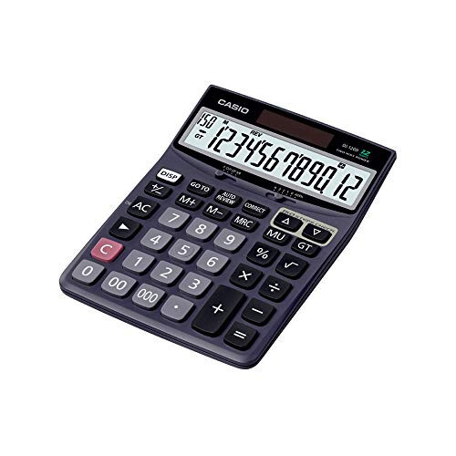 Casio DJ-120D tekshirlash va to'g'irlash funksiyasi bilan jihozlangan ish stoli kalkulyatori - 1