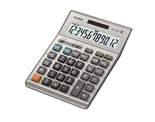 Casio DM-1200BM, Business Desktop Calculator, Extra Large Display - 2
