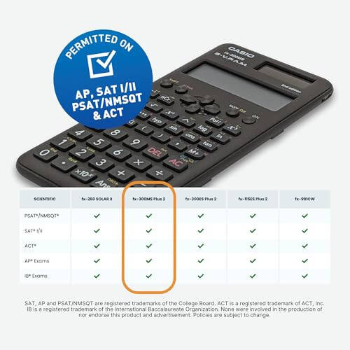 Casio fx-300MSPLUS2 2nd Edition, Standard Scientific Calculator - 4