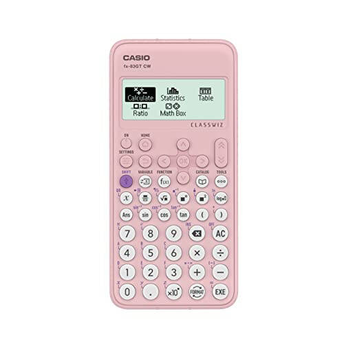 Casio FX-83GTCW Pembe Bilimsel Hesap Makinesi - 1