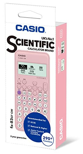 Casio FX-83GTCW Pembe Bilimsel Hesap Makinesi - 3