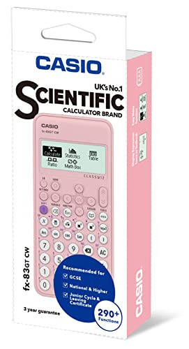 Casio FX-83GTCW Pembe Bilimsel Hesap Makinesi - 3