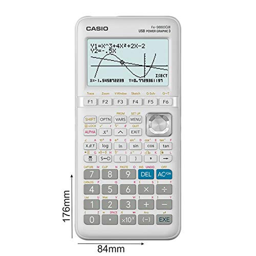 Casio FX-9860GIII Grafika Kalkulyatori Python bilan, 2900 funktsiya va USB orqali PC interfeysi - 3