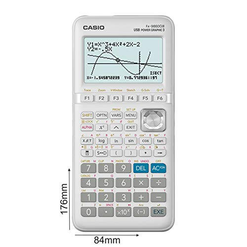 Casio FX-9860GIII Graphing Calculator with Python, 2900 Functions and PC Interface via USB - 3