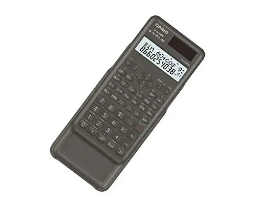 Casio FX300MSPLUS2 and FX-300ESPLUS2 2nd Edition Scientific Calculators Bundle, Black, 0.4
