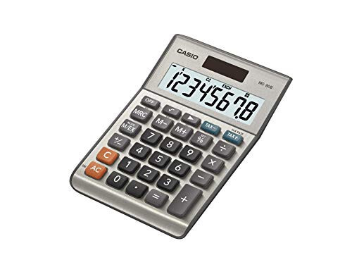 Casio MS-80B Standard Funktsiyalari Hisoblash Stantsionar Kalkulyatori - Casio
