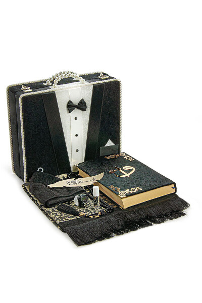 Casket Groom Set with Quran and Prayer Rug - 1