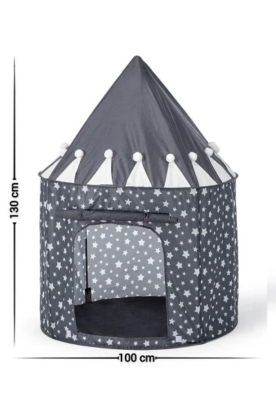Castle Tent -grey- with Carry Bag - Modazone (1)