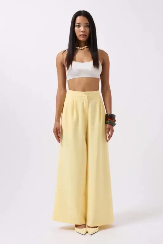 Casual High Waist Pants - 2