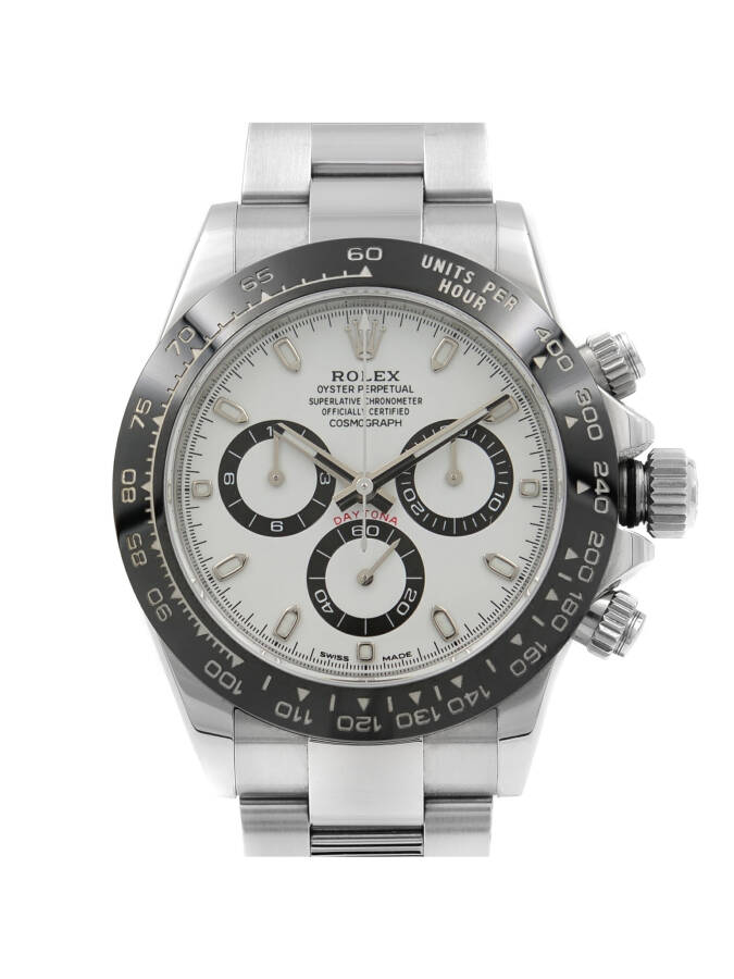 Часы Rolex Daytona White Panda Dial Steel Ceramic Automatic Mens Watch 116500LN - 1