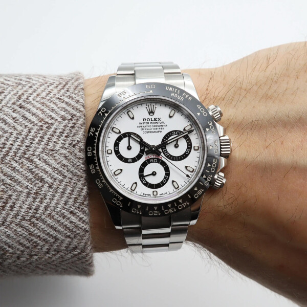 Часы Rolex Daytona White Panda Dial Steel Ceramic Automatic Mens Watch 116500LN - 3