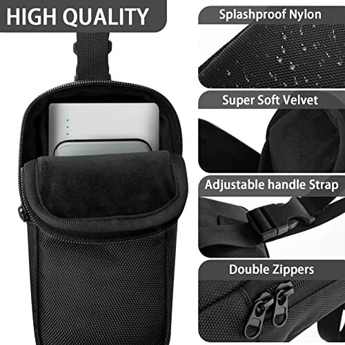 CaSZLUTION Travel Case for Anker Power Core 26800mAh/ PowerCore +26800mAh, Power Bank Storage Carrying Case for RAV Power 26800/20100/20000mAh, ROMOSS 30000mAh External Battery Pack (Case Only) - 5