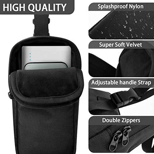 CaSZLUTION Power Bank Travel Case Compatible with Anker Power Core 26800mAh/ PowerCore +26800mAh, Storage Carrying Case for RAV Power 26800/20100/20000mAh, ROMOSS 30000mAh External Battery Pack - 5