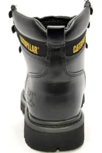 Cat Alaska Men's Black Leather Casual Boots - 4