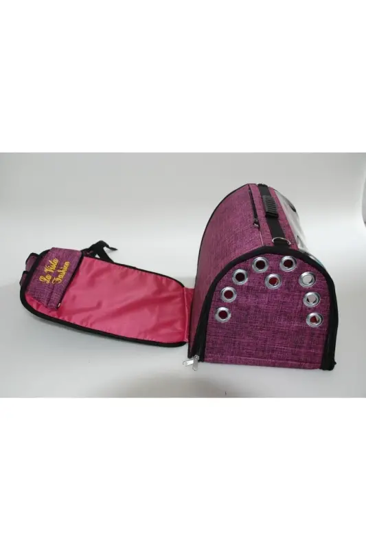 Cat Dog Backpack Carrier Tomris Pink-PINK - 6