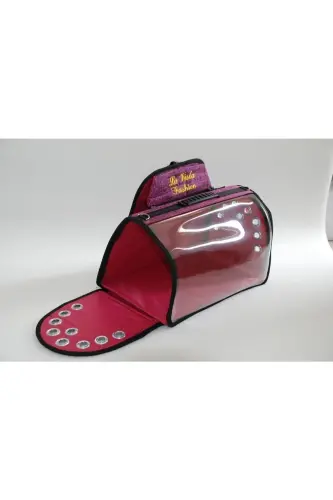 Cat Dog Backpack Carrier Tomris Pink-PINK - 4