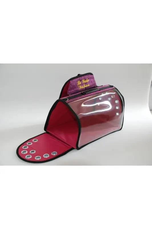 Cat Dog Backpack Carrier Tomris Pink-PINK - 4