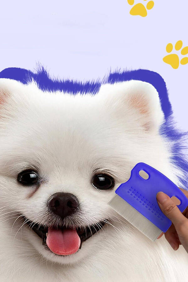 Cat Dog Flea Comb Cat Flea Comb Dog Grooming Brush Cat Fur Cleaning Flea Shampoo - 6